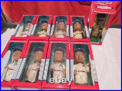 Lot of 9 2001 World Series Arizona Diamondbacks Hand Painted Bobbleheads