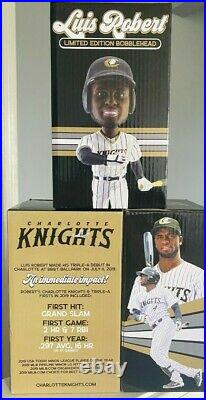 Luis Robert Bobblehead Rare Only 250 Made Charlotte Knights White Sox Rc Rookie