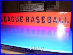 MAJOR LEAGUE BASEBALL Bobble heads display case shipped dis-assembled