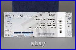 MICKEY MANTLE ATT BOBBLEHEAD Triple Crown New York Yankees NIB WITH TICKET STUB