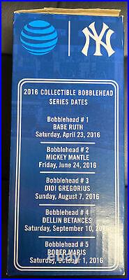 MICKEY MANTLE Triple Crown Bobblehead New York Yankees SGA 2016 NIB