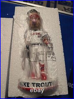 MIKE TROUT Los Angeles Angels MLB Bubblegum Bubble Bobblehead NIB