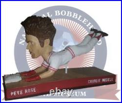MLB Pete Rose Reds Hall of Fame Bobblehead 197/1000 Iconic Head First Slide