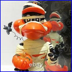 MUMMY BIRD Baltimore Orioles Mascot 2015 October Bobble of The Month Bobble Head