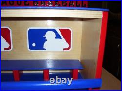 Major League Baseball Bobble heads display case shipped dis-assembled