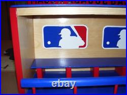 Major League Baseball Bobble heads display case shipped dis-assembled