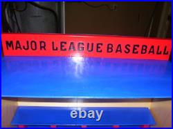 Major League Baseball Bobble heads display case shipped dis-assembled