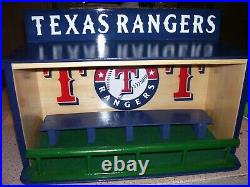 Marcus Semien Texas Rangers Bobble Head Display Case shipped dis-assembled