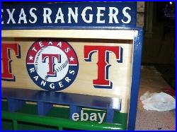 Marcus Semien Texas Rangers Bobble Head Display Case shipped dis-assembled