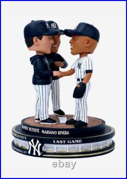 Mariano Rivera Derek Jeter Andy Pettitte Mariano Rivera's Final Game Bobblehead