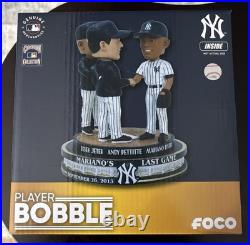 Mariano Rivera Derek Jeter Andy Pettitte Mariano Rivera's Final Game Bobblehead
