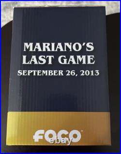 Mariano Rivera Derek Jeter Andy Pettitte Mariano Rivera's Final Game Bobblehead