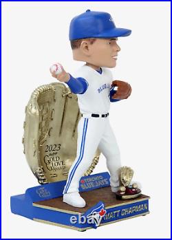 Matt Chapman Toronto Blue Jays 2023 Gold Glove FOCO 8 Bobblehead NIB 1/123