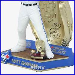 Matt Chapman Toronto Blue Jays 2023 Gold Glove FOCO 8 Bobblehead NIB 1/123