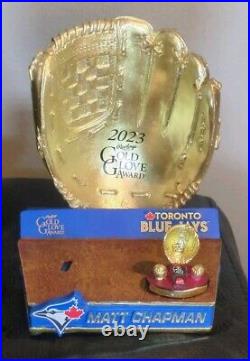 Matt Chapman Toronto Blue Jays 2023 Gold Glove FOCO 8 Bobblehead NIB 1/123