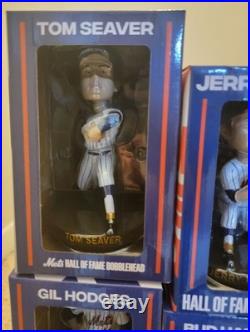 Mets 25 HOF Bobbleheads Set of 6 HODGES SEAVER KOOSMAN STAUB KRANEPOOL HARRELSON