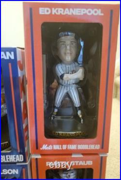 Mets 25 HOF Bobbleheads Set of 6 HODGES SEAVER KOOSMAN STAUB KRANEPOOL HARRELSON