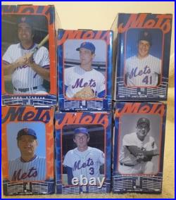 Mets 25 HOF Bobbleheads Set of 6 HODGES SEAVER KOOSMAN STAUB KRANEPOOL HARRELSON