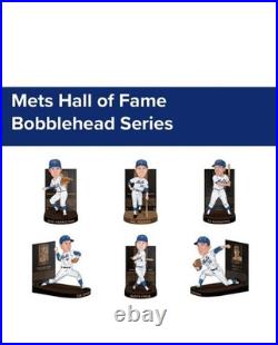 Mets 25 HOF Bobbleheads Set of 6 HODGES SEAVER KOOSMAN STAUB KRANEPOOL HARRELSON