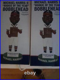 Michael Harris II Bobble Heads (2) Lot Of Two From The game