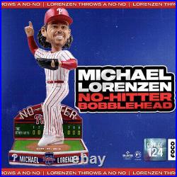 Michael Lorenzen Philadelphia Phillies No Hitter Bobblehead NIB