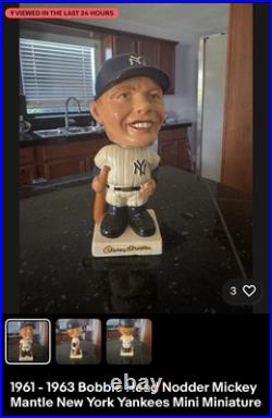 Mickey Mantle Bobble Head Authentic