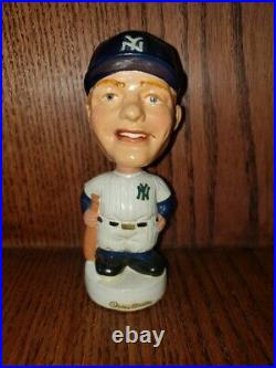 Mickey Mantle Mini Vintage Bobble Head/Bobbing Head/Nodder Gem Mint 1962 Yankees