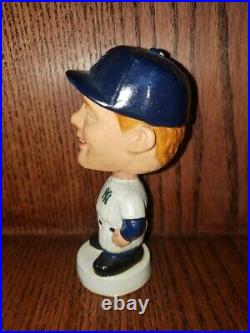 Mickey Mantle Mini Vintage Bobble Head/Bobbing Head/Nodder Gem Mint 1962 Yankees