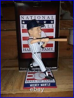 Mickey Mantle NY Yankees FOCO Cooperstown Exclusive Bobblehead Limited 128/360