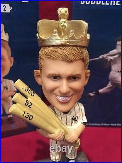 Mickey Mantle SGA 2016 New York Yankees MLB Triple Crown Bobblehead Statue 1956