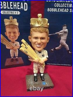 Mickey Mantle SGA 2016 New York Yankees MLB Triple Crown Bobblehead Statue 1956