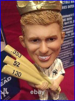 Mickey Mantle SGA 2016 New York Yankees MLB Triple Crown Bobblehead Statue 1956