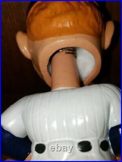 Mickey Mantle Square Round Base Nodder Bobble Head Bobbing Head RESTORED 1962