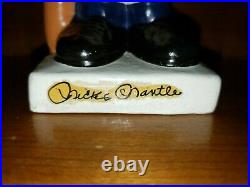 Mickey Mantle Square White Base Nodder Bobble Head Bobbing Head Gem Mint 1961