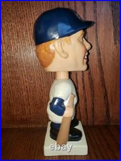 Mickey Mantle Square White Base Nodder Bobble Head Bobbing Head RESTORED 1961