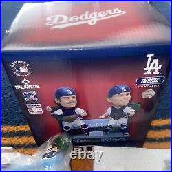 Mike Piazza & Will Smith Los Angeles Dodgers Then & Now Bobblehead Only 72 Made