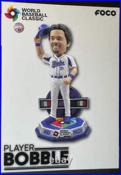 Mike Piazza World Baseball Classic Italy Bobble Bobblehead NEW Mint in Box #/123