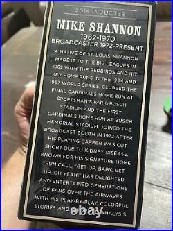 Mike Shannon Hall Of Fame HOF Museum Bobblehead St. Louis Cardinals Bobble NIB