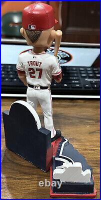 Mike Trout 3x MVP Award Los Angeles Angels Forever Collectibles Bobblehead