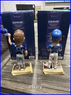 Mike Trout Bryce Harper Forever Collectibles Rookie Of The Year Bobble Heads