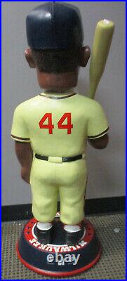 Milw Braves HANK AARON Signed 3 foot Forever Bobblehead Nodder AUTO 36 inch JSA