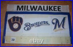 Milwaukee Brewers Bobble Head Display Case as pictured / layouts of your choice
