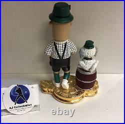 Milwaukee Brewers Brat With Hank The Ballpark Pup Rare 9 in Bobblehead /250