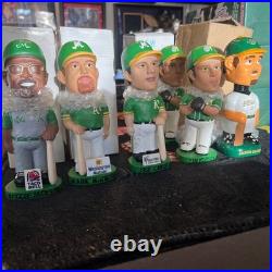 Modesto A's Bobble Head Oakland Lot Of 9