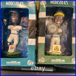 Modesto A's Bobble Head Oakland Lot Of 9