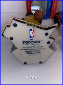 NBA Los Angeles Lakers Legends KOBE BRYANT SHAQ ONEAL BOBBLEHEADS RARE! Numbered