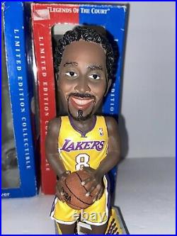 NBA Los Angeles Lakers Legends KOBE BRYANT SHAQ ONEAL BOBBLEHEADS RARE! Numbered