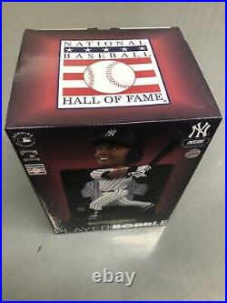 NIB Derek Jeter HOF 2020 New York Yankees Framed Showcase Bobblehead IN STOCK