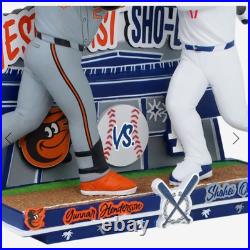 NIB Gunnar Henderson & Shohei Ohtani FOCO SHO DOWN Orioles Dodgers Bobblehead