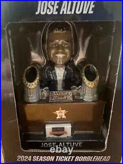NIB JOSE ALTUVE Bobblehead Astros For Life Rare Season Ticket Holder STH